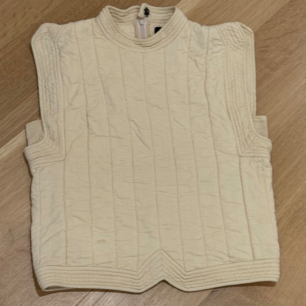Isabel Marant Quilted Top, Size 36